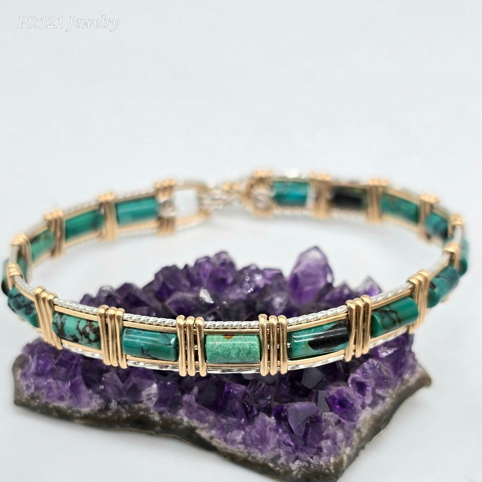 Desert Sky Turquoise Fusion Bracelet
