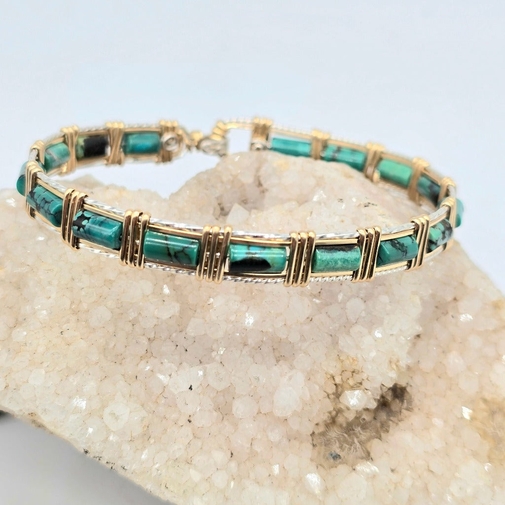 Desert Sky Turquoise Fusion Bracelet