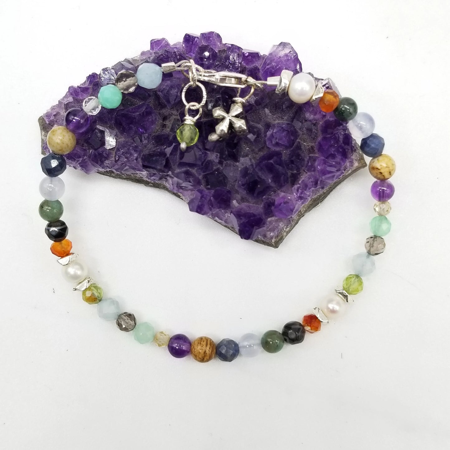Gates of Heaven : Multi-Stone Necklace or Wrap Bracelet, Revelation Stones Necklace